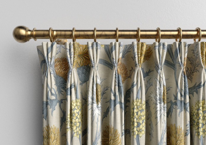 Acanthium, Ochre - Made to Measure Curtains - Image 11